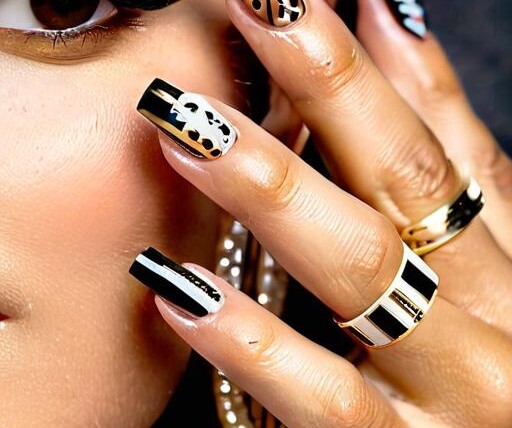 Deco Miami Nail Stickers 1