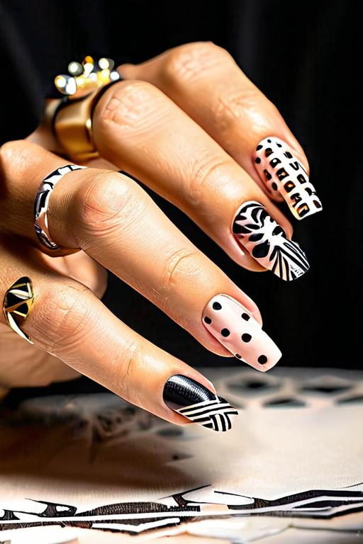 Deco Miami Nail Stickers 15