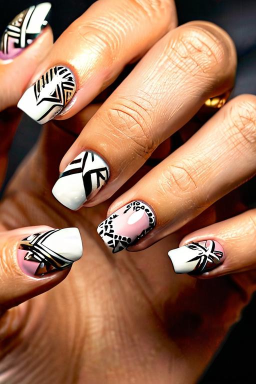 Deco Miami Nail Stickers 17