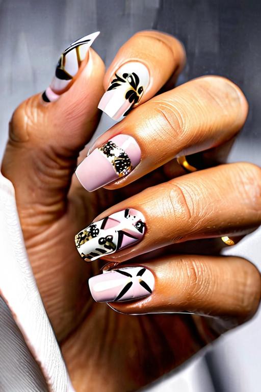 Deco Miami Nail Stickers 24