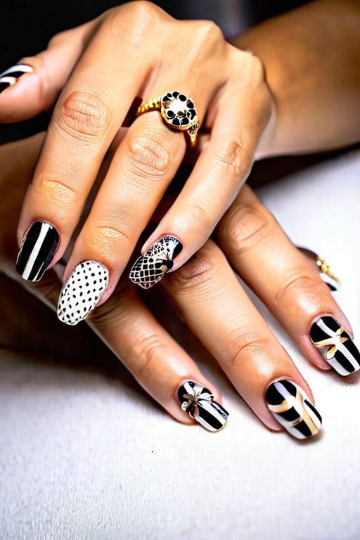 Deco Miami Nail Stickers 26