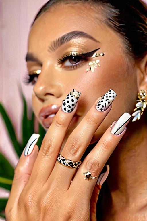 Deco Miami Nail Stickers 27