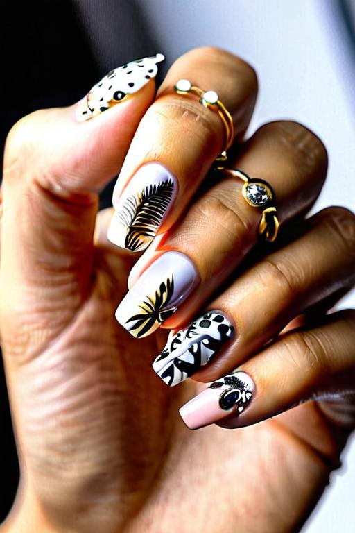 Deco Miami Nail Stickers 4