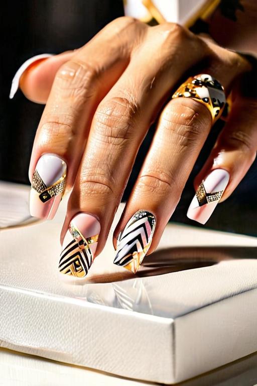 Deco Miami Nail Stickers 5