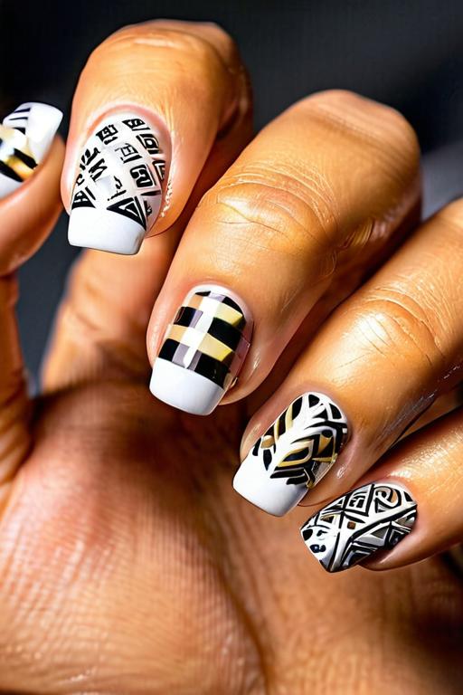 Deco Miami Nail Stickers 6