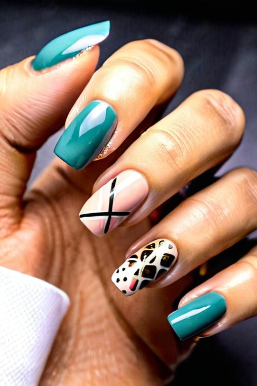 Deco Miami Nail Stickers 8