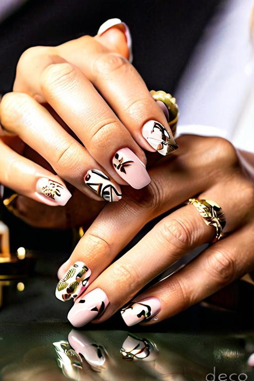 Deco Miami Nail Stickers 9