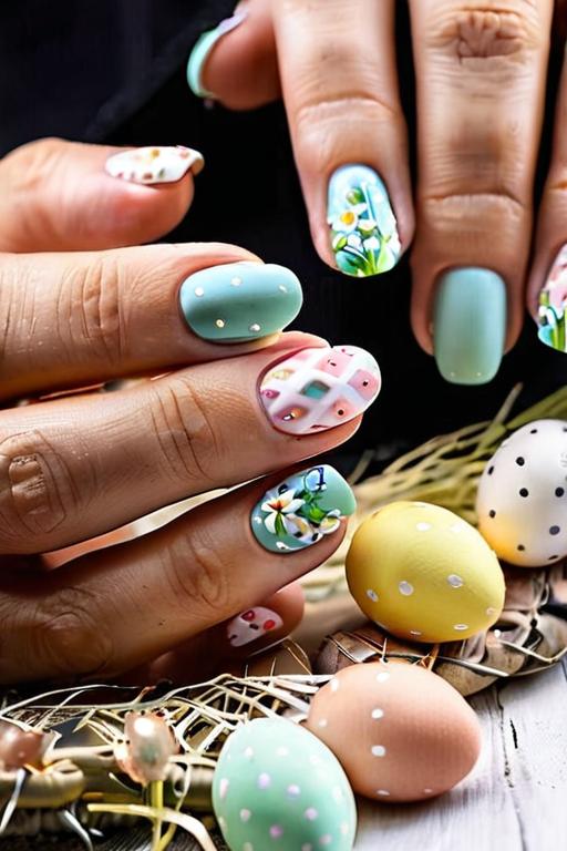 Easter Nail Designs 11