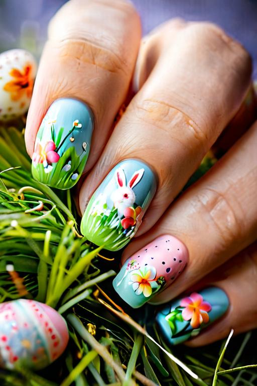 Easter Nail Designs 28