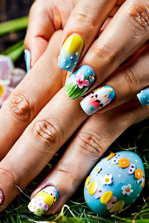 Easter Nail Designs 6