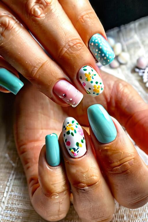 Easter Nail Designs 7