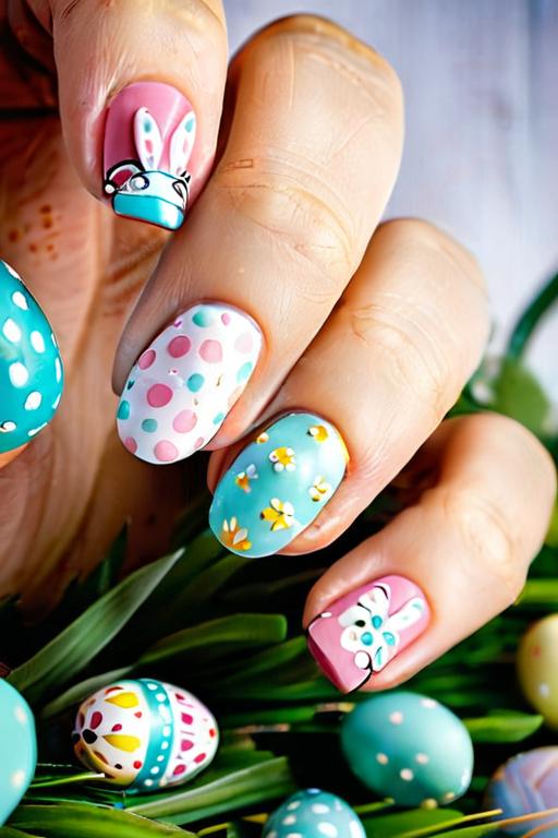 Easter Nail Designs 9