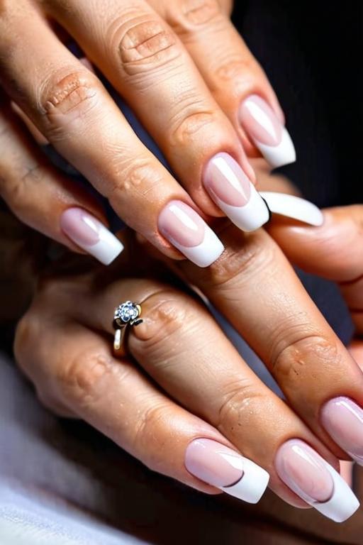 French Tip Nail Art Ideas 11