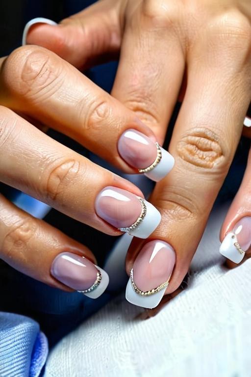 French Tip Nail Art Ideas 15