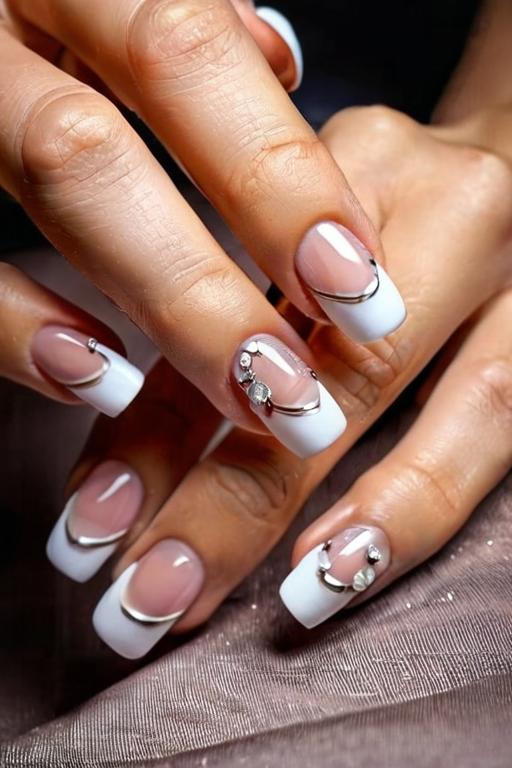 French Tip Nail Art Ideas 2