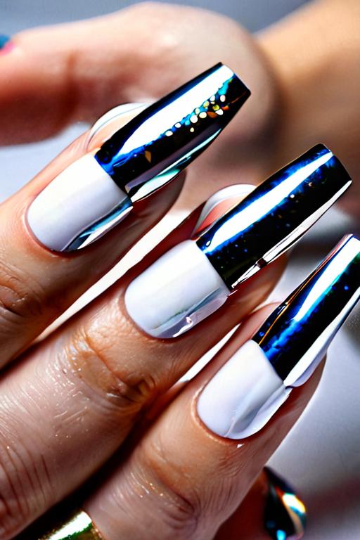 Nail Foil Art Ideas 15