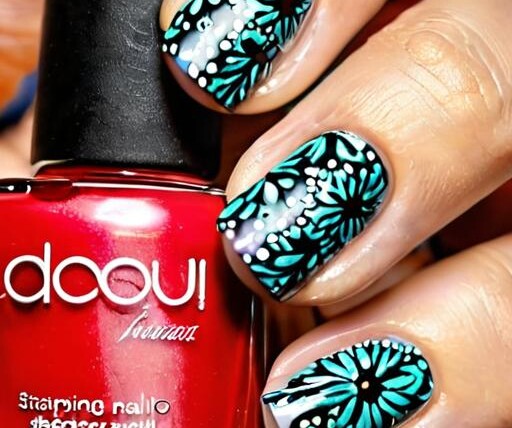 Nail Stamping Polish Art 1