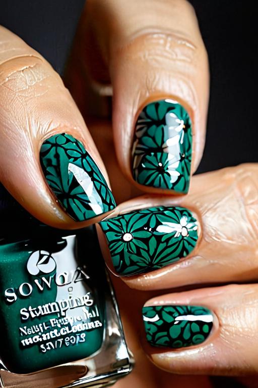 Nail Stamping Polish Art 26