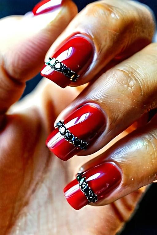 Simple Fingernail Designs 15