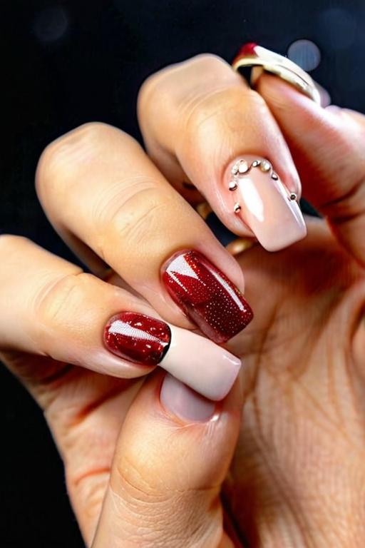 Simple Fingernail Designs 18