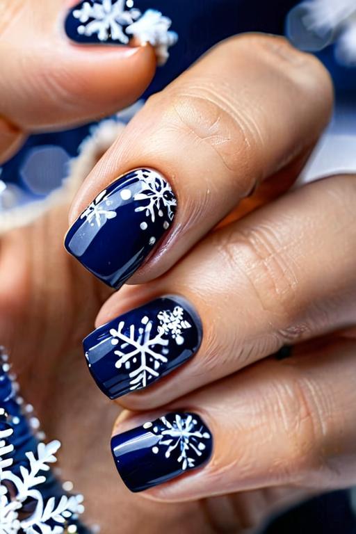 Winter Nail Art 11