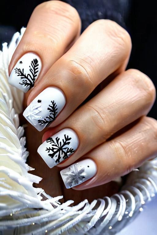 Winter Nail Art 13