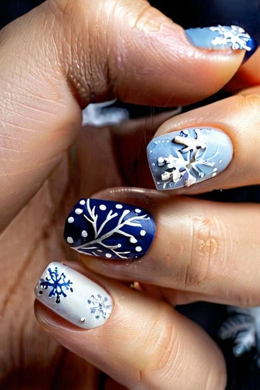 Winter Nail Art 15