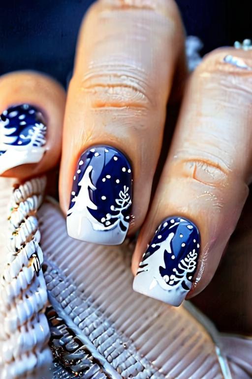 Winter Nail Art 16