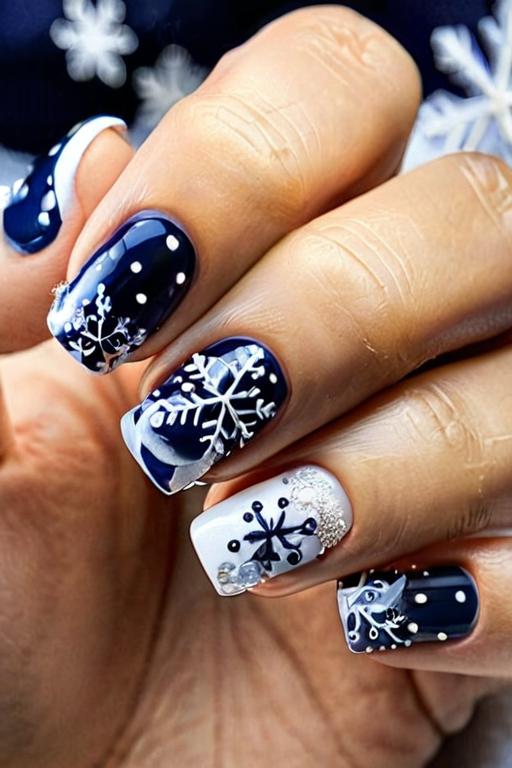 Winter Nail Art 22