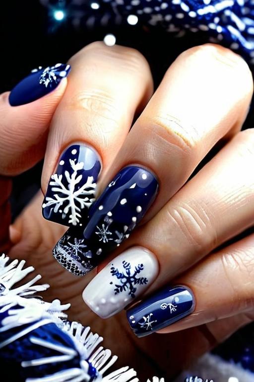 Winter Nail Art 23