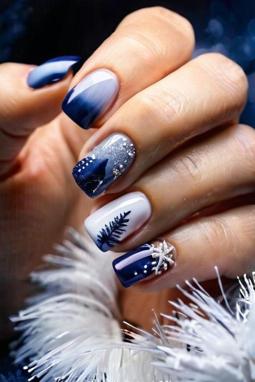 Winter Nail Art 29