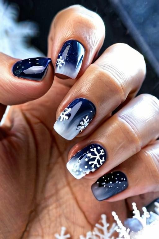 Winter Nail Art 30