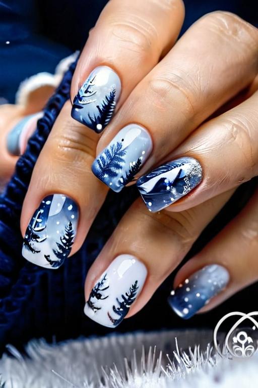 Winter Nail Art 31