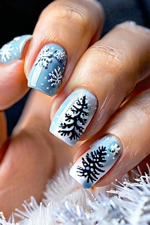 Winter Nail Art 32