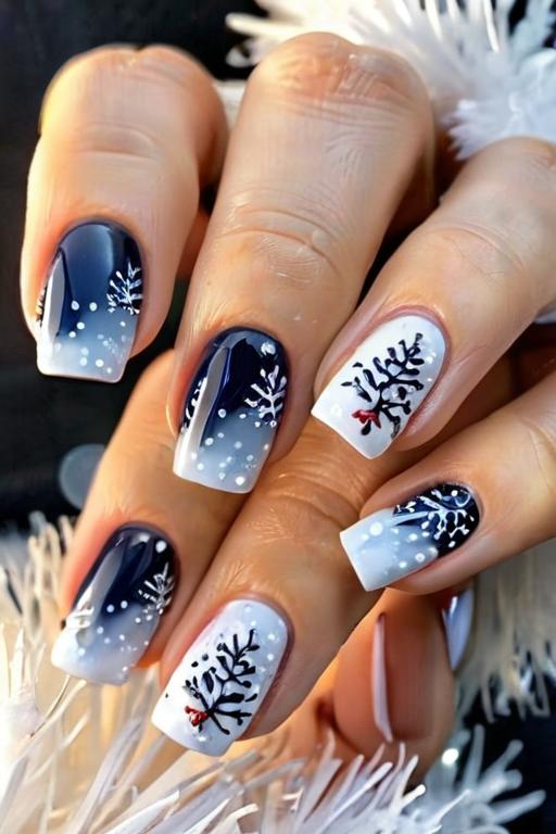 Winter Nail Art 36