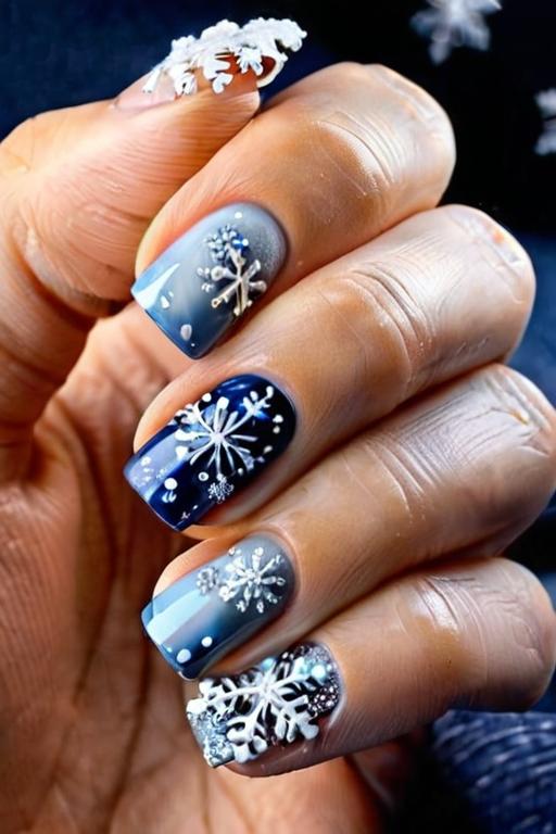 Winter Nail Art 38