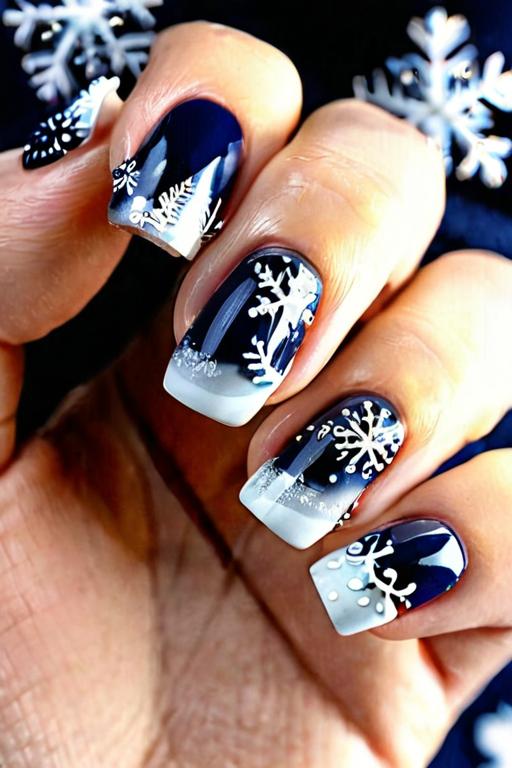 Winter Nail Art 40