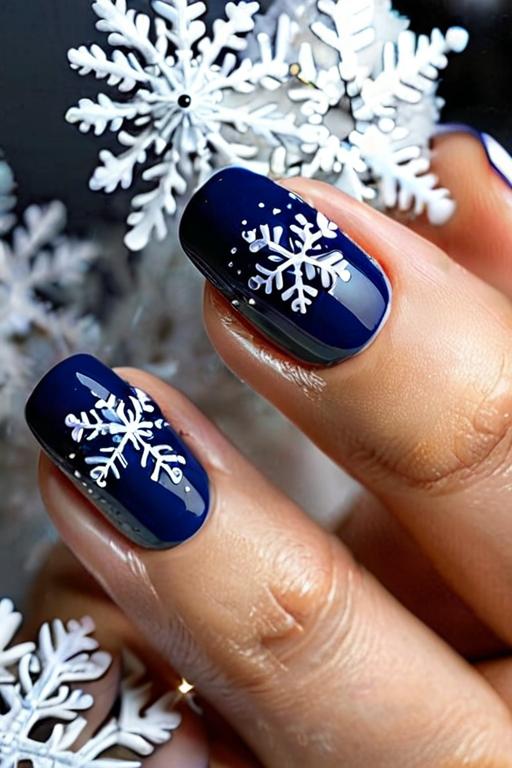 Winter Nail Art 42