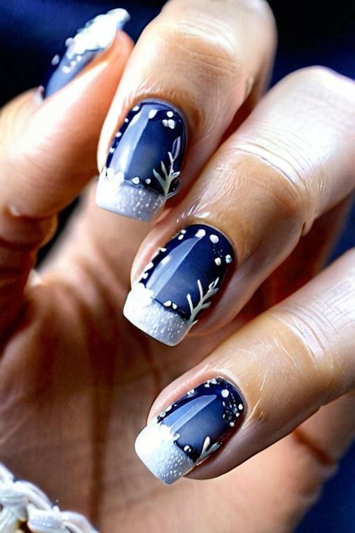 Winter Nail Art 43