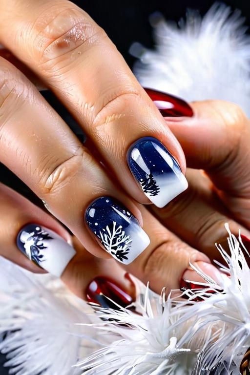 Winter Nail Art 46