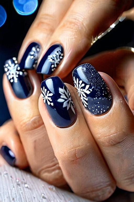 Winter Nail Art 53