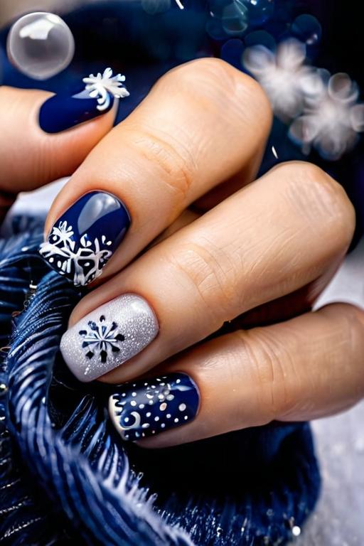 Winter Nail Art 54