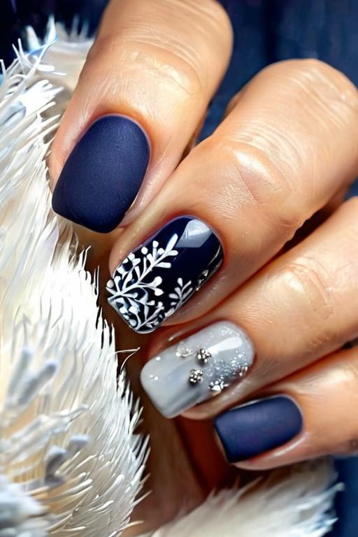 Winter Nail Art 56