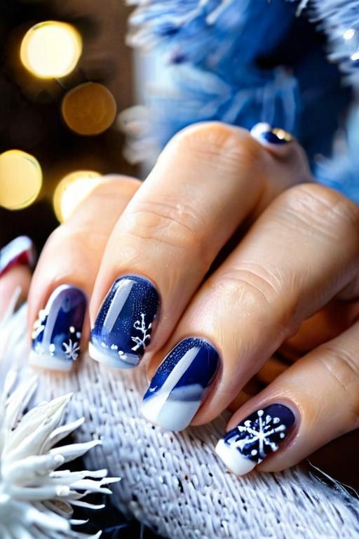 Winter Nail Art 57