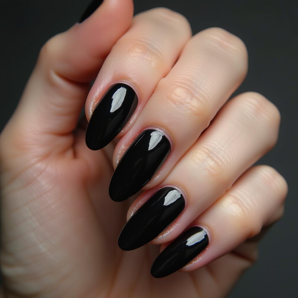 Black Nail Designs Masterpiece 1