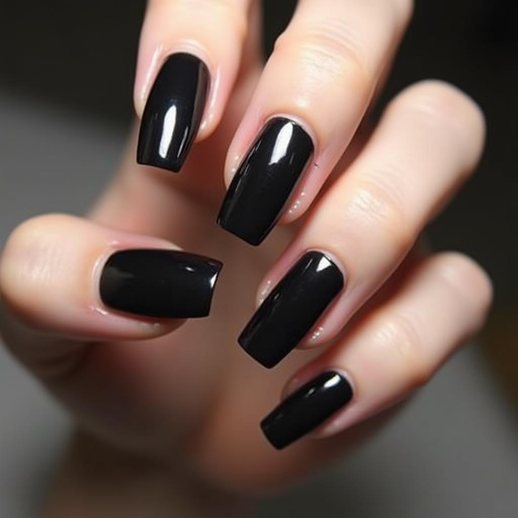 Black Nail Designs Masterpiece 10