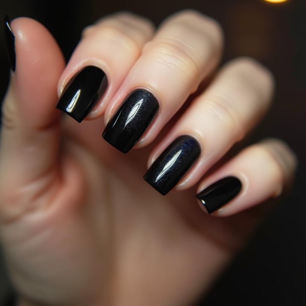 Black Nail Designs Masterpiece 12