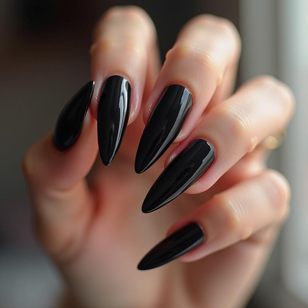 Black Nail Designs Masterpiece 2