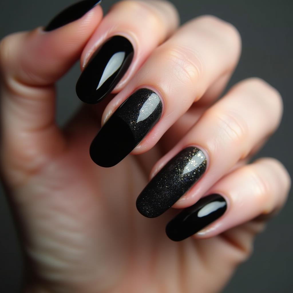 Black Nail Designs Masterpiece 7