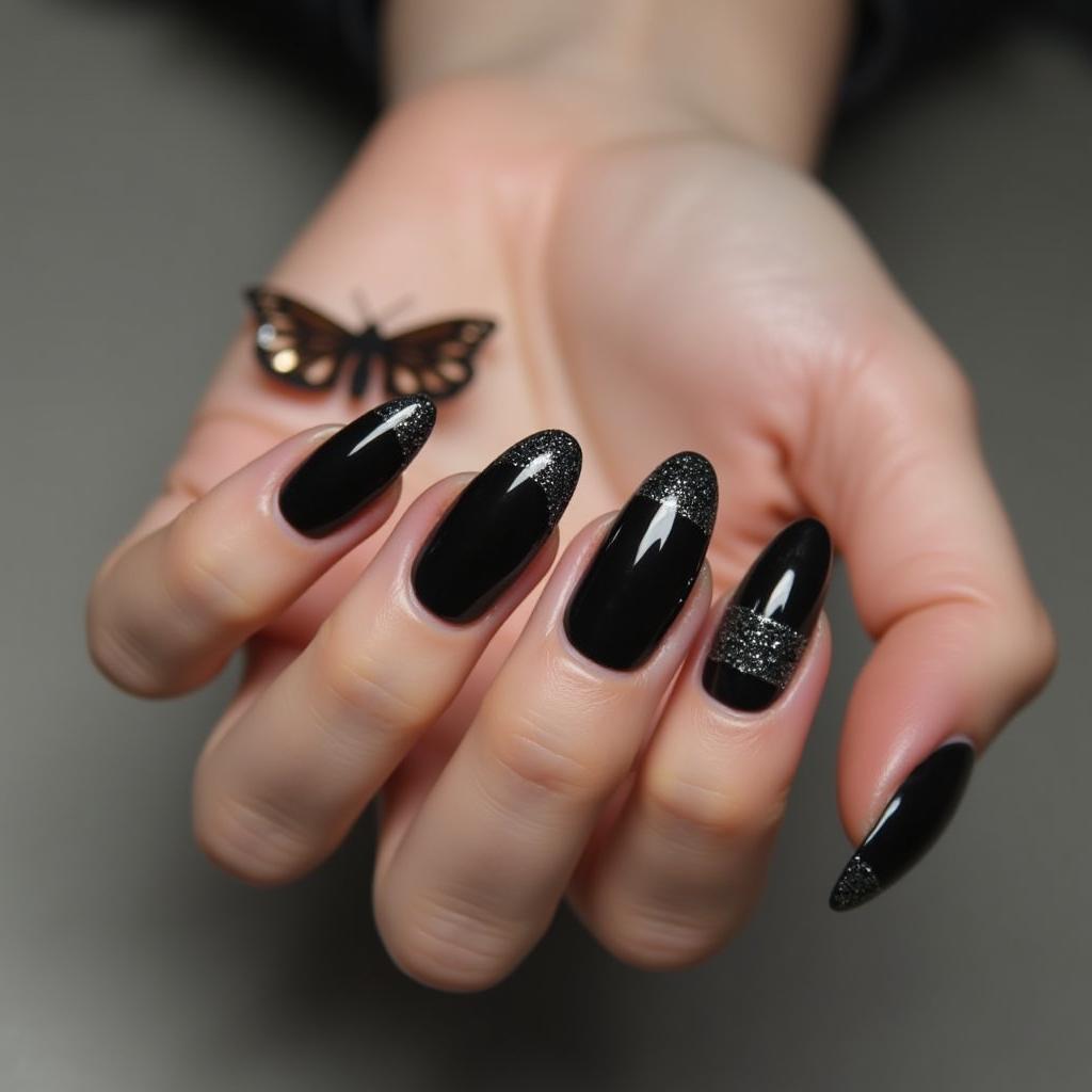 Black Nail Designs Masterpiece 9